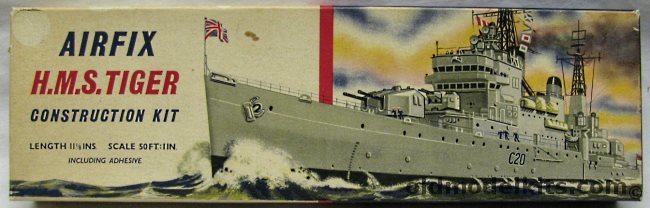 Airfix 1/600 HMS Tiger, F3015 plastic model kit